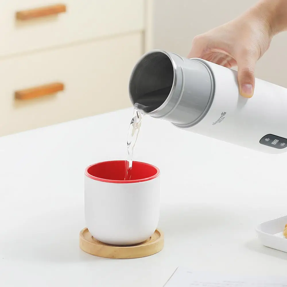 Xiaomi Deerma 350 мл умная электрическая чашка для горячей воды OLED дисплей 304 термос из нержавеющей стали Mijia экологический продукт
