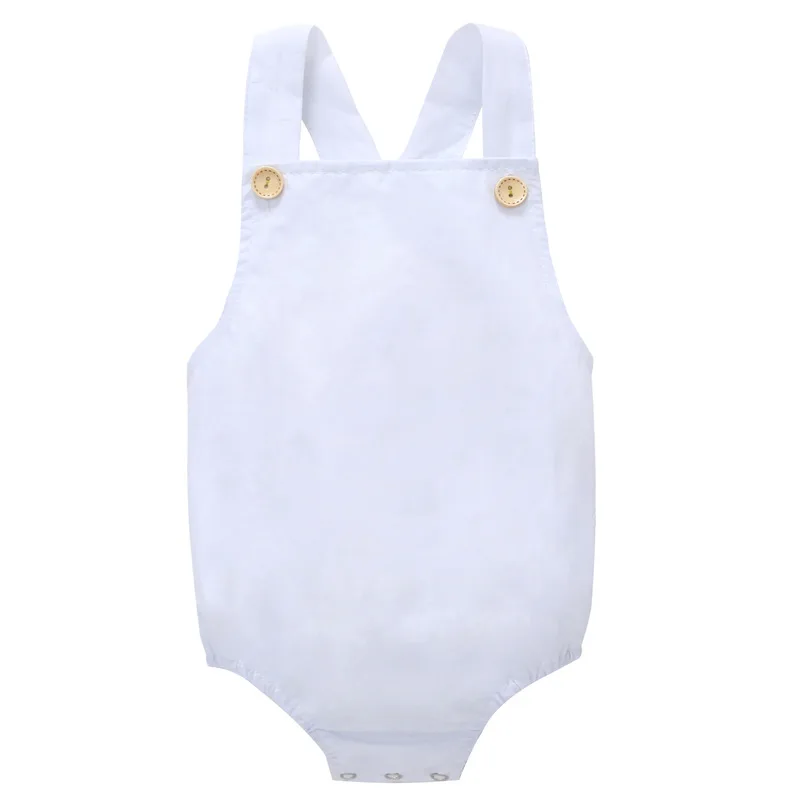2019ins Foreign Trade Europe And America Baby Girls Camisole Crawling Clothes Summer Pure Cotton Triangular One-piece Romper New