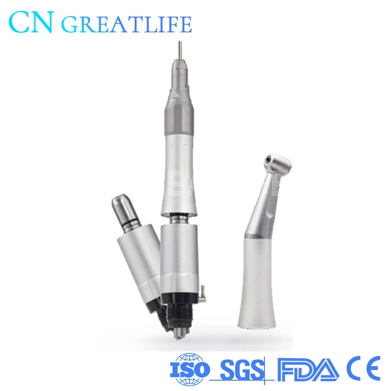 

FX 1:1 Direct Drive Dental E-generator External Air Turbine Motor Straight Handpiece Low Speed Handpiece Contra Angle Handpiece