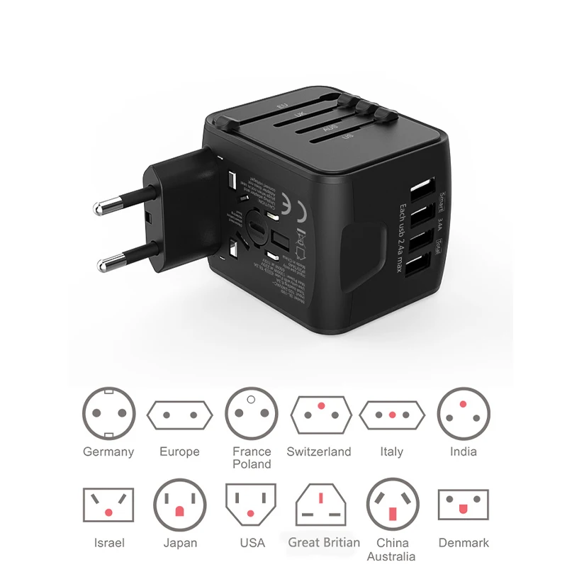 kxn universal multi funcao adaptador de viagem conversor 04