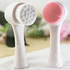 brosse nettoyante visage du visage en Silicone, Double Face, nettoyant pour le visage