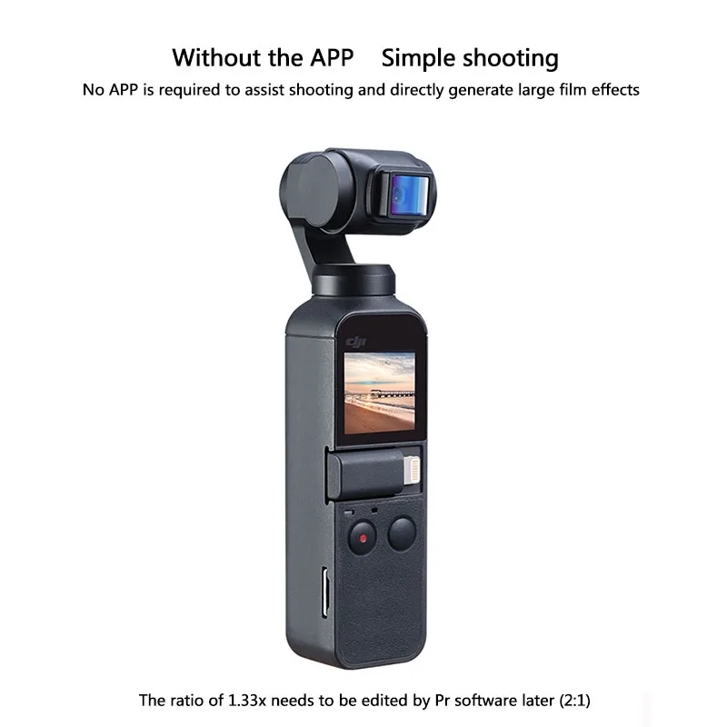 Адаптер DJI OSMO POCKET 2 поколения карманных магнитных всасывающих камер yuntai Рыбий