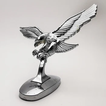 preço Automóvel Capa Dianteira Do Carro Cromo 3d Emblema Anjo águia Ornamento Adesivo Emblema Capô Decoração Do Carro Estilo Acessórios