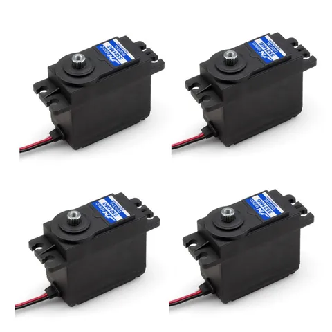 4PCS JX PDI 5521MG 20KG High Torque Metal Gear Digital Servo For RC Model Airplane Helicopter Aircraft Glider Boat Car 4PCS JX PDI 5521MG 20KG High Torque Metal Gear Digital Servo For RC Model Airplane Helicopter Aircraft Glider Boat Car