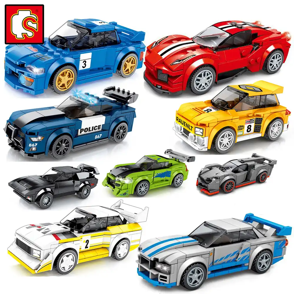lego sembo block car