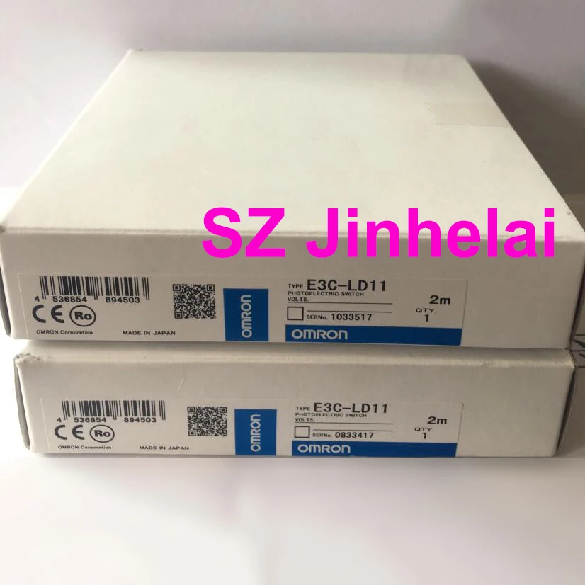 OMRON E3C-LD11 подлинный фотоэлектрический датчик 2 м