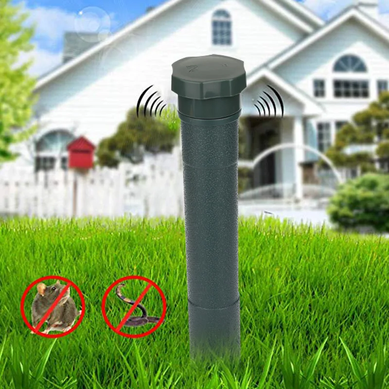 Ultrasonic Deworming Blue Repeller Mice Anti Fly Bug Pest Repeller Sturdy Ground Plug Snake New Tech Durable Device Expulsion