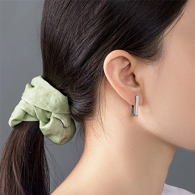 Square Geometric Earrings For Women Rectangular Gold Color Metal Earrings 2021 New Trendy Jewelry Gifts - Image 4