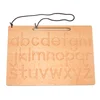 Montessori English Aphabet Uppercase & Lowercase Letters Board Digitals Number 0-9 Writing Training Toys for Students Preschool 2