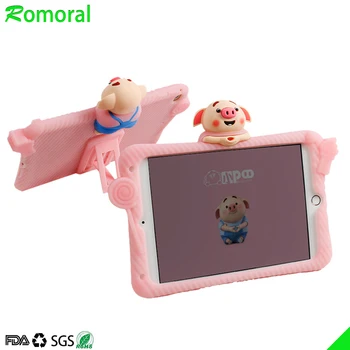 

Case ipad, For IPad Mini 12345 Case Kids Cartoon Shockproof Silicone Tablet Cover