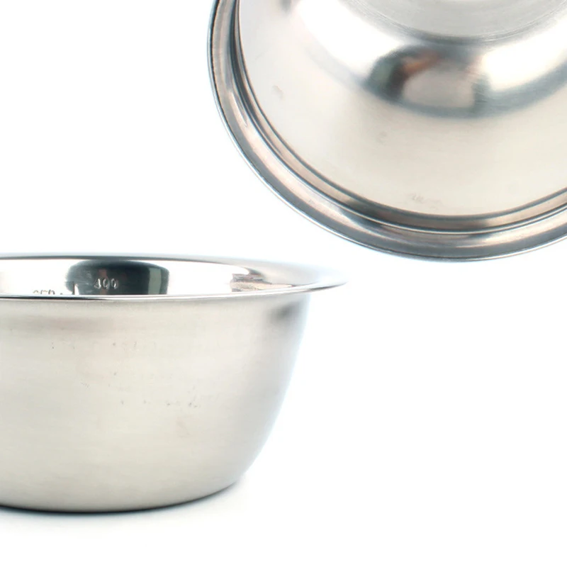 5pcs Picnic Barbecue Stainless Steel Bowl Portable Large Soup Rice Outdoor Camping Travel Domestic Kitchen Cooking Utensil