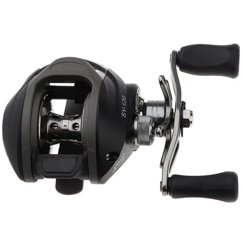 

13+1BB Baitcasting Fishing Reel 6.2:1 Gear Ratio Rubber Handle Ceramic Line Ring Left Right Hand