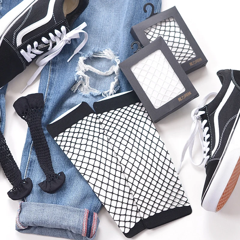 

2 pairs Mesh femme Sexy In The Net Fishnet Sock Paragraph Hollow Ankle Women's Socks Calcetines socks cheap Breathable best