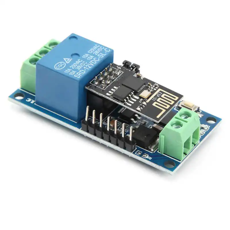 ESP8266 12V 1-направленный WiFi релейный модуль для Android мобильный телефон APP