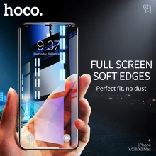 HOCO Best for Apple iPhone X XS Max XR Full HD Tempered Glass Film Screen Protector Protective 3D Full Cover Screen Protection