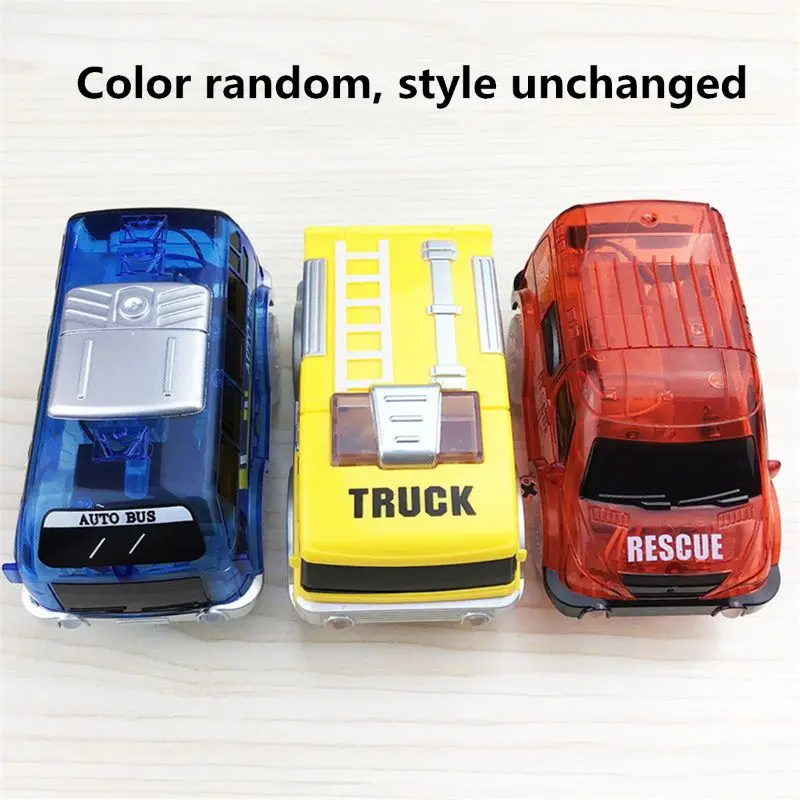 

Track Cars Replacement Only Light Up Toy Cars with 5 Flashing LED Lights Toys Racing Car Track Accessories Compatible wi