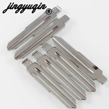 

jingyuqin 15pcs/lot Metal Blank Uncut Flip KD Remote Keyless Blade Type #39 for Chevrolet Lova (Right Blade) Entry System No.39