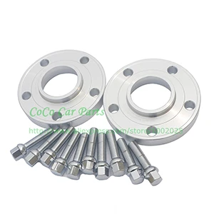 2x20 мм hubtric 5x112 колесные прокладки 12x1,5 наконечники 66,6 CB Chrysler Crossfire - Цвет: lug bolt shank 50mm