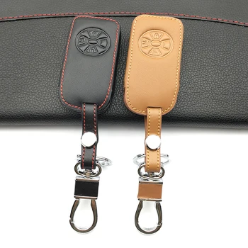 

Hot Sale 100% Leather Case Cover For Toyota RAV4 2009 2011 RAV 4 Yaris 2011 Car Key Wallet Car Styling 3 Buttons Remote