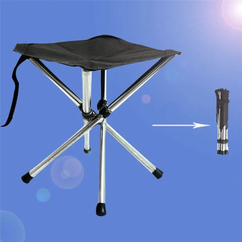Foldable Tripod Stool Upgraded Telescopic Stool Lightweight Yet