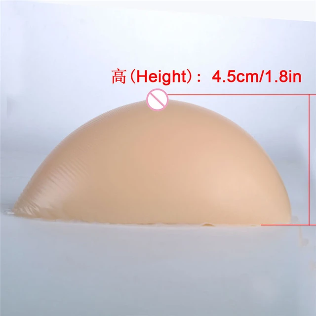 200g/pcs Portable Hook Type Triangle Silicone Breast Fake Boobs