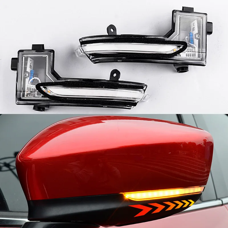 

For Mazda3 Axela Mazda6 Atenza Mazda 3 6 2017 2018 Dynamic Turn Signal Side Wing Rearview Mirror Indicator Blinker Light