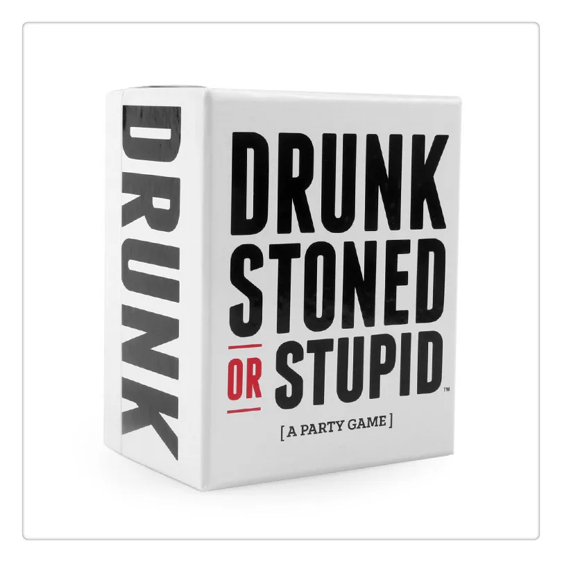 

DRUNK STONED OR STUPID Exploding Cards Board Game Anti-Human Card