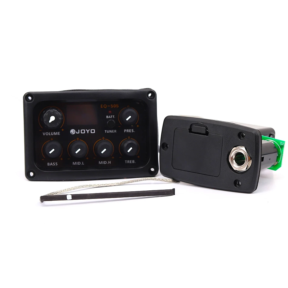 Joyo musical equalizador captador 5, equalizador acústico
