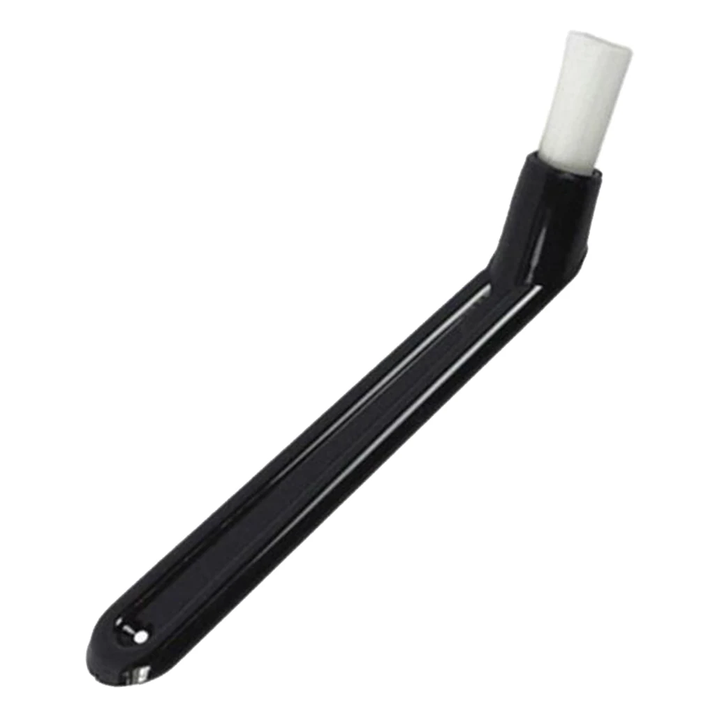 Plastic Nylon Coffee Machine Cleaning Brush Espresso Coffee Brush 14cm Black