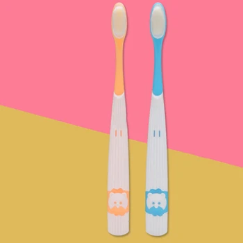 

Baby Teeth Caring Toothbrush Soft Hair Children's Toothbrush Cute Cartoon Soft Small Head Hairy Toothbrush Baby Supplies