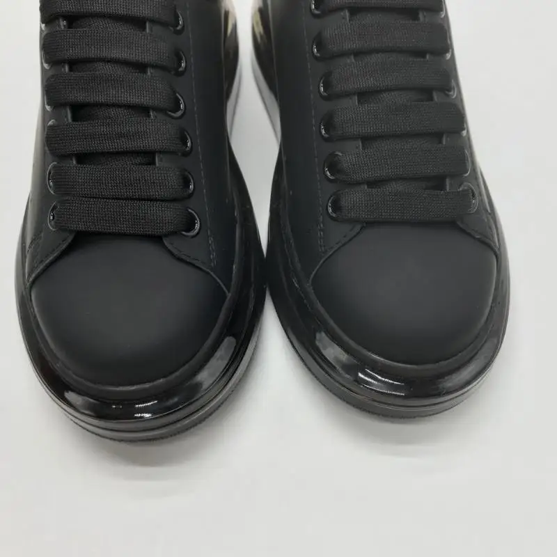 ANNA-MC дизайнерская мужская и женская повседневная спортивная обувь на плоской подошве прогулочная обувь с воздушной подушкой кроссовки из настоящей кожи с черным хвостом размеры 36-45 - Цвет: Небесно-голубой