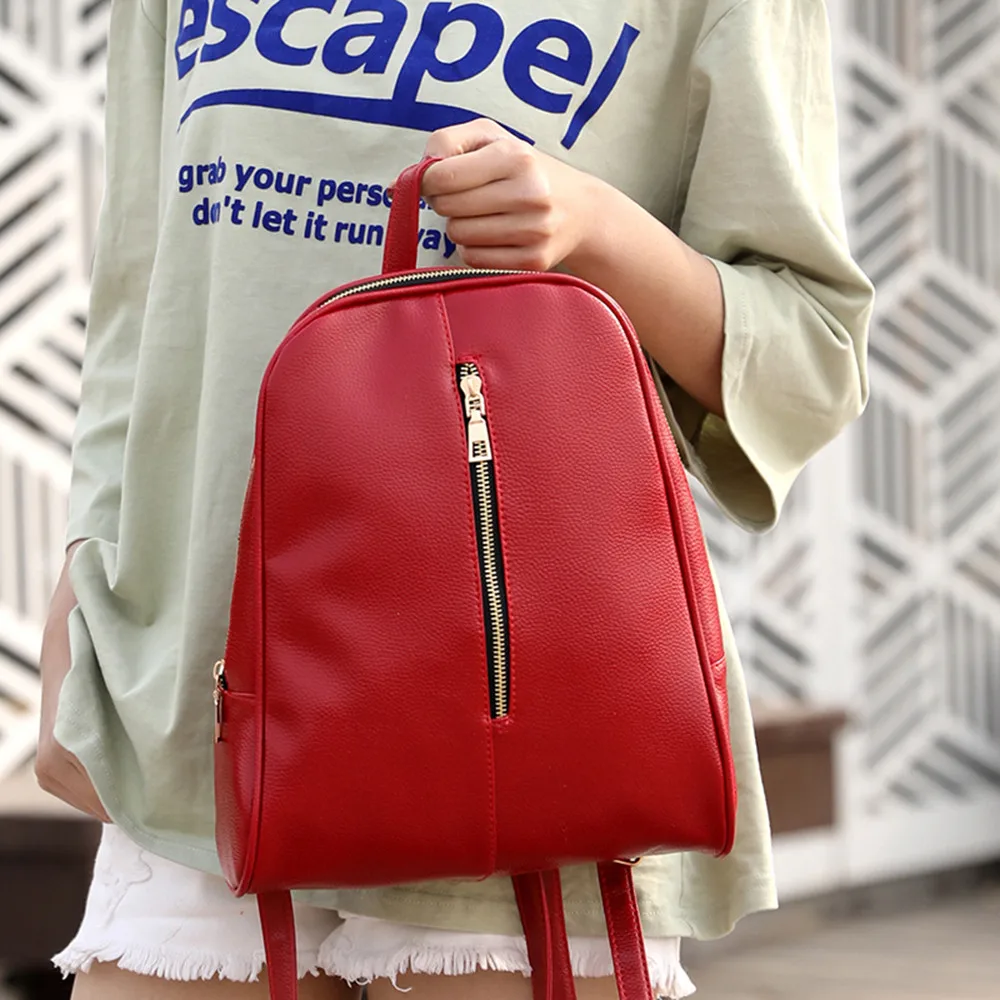 Модные женские рюкзаки, женская сумка через плечо, высококачественный кожаный рюкзак для девочек-подростков, школьные сумки, рюкзак большой емкости