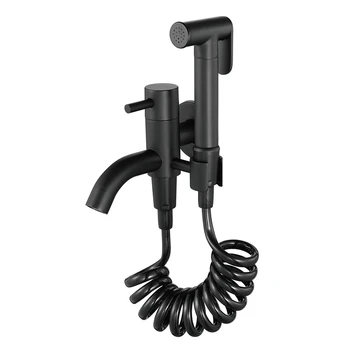 

Handheld Sprayer Set Toilet Set Bidet Faucet Bathroom Shower Nozzle Self-Cleaning Hand Watering Can