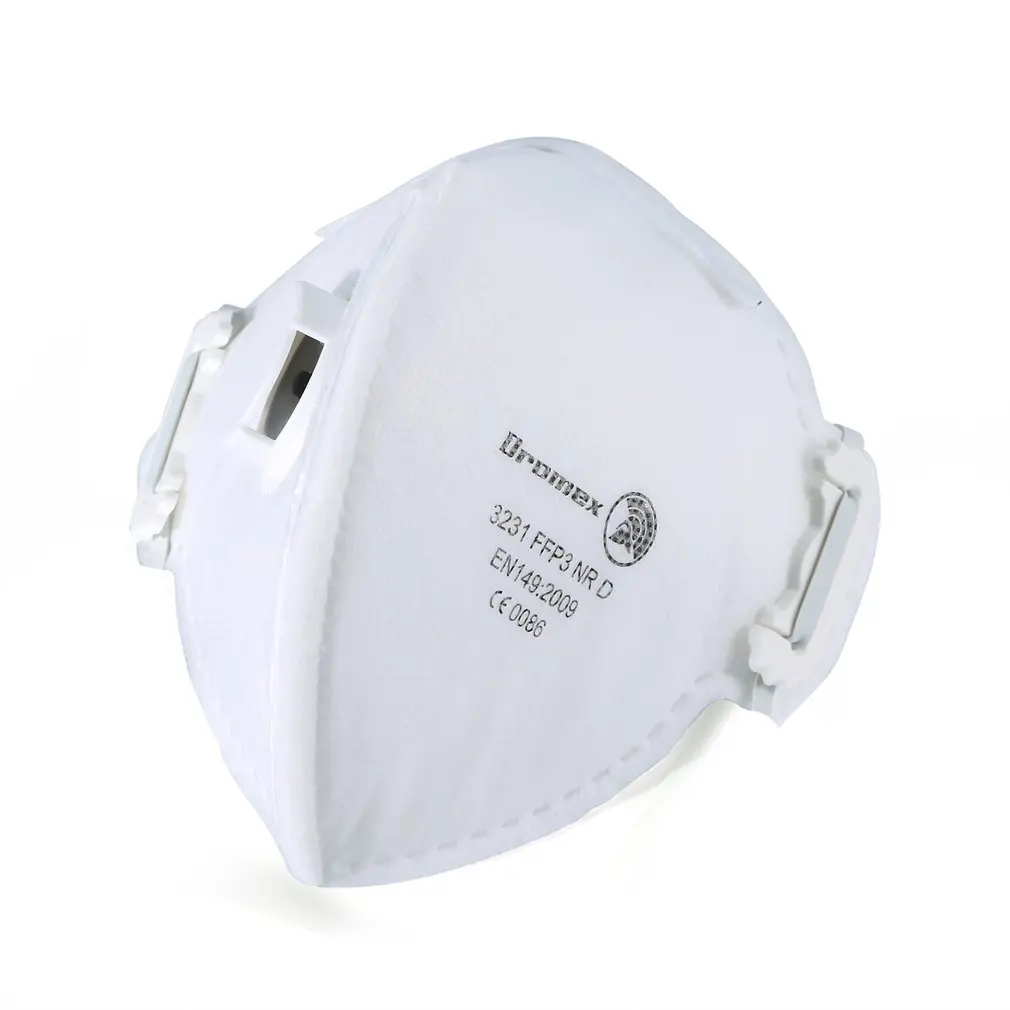 

5/24pcs Dust-proof And Anti-fog Headband Ffp3 Mask With Valve Non-woven Dust Mask Anti PM2.5Anti Influenza Breathing