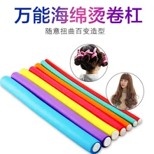 Wholesale 10pcs Lot Curler Makers Soft Foam Bendy Twist Curls DIY Styling Hair Rollers Tool for Women Accessories