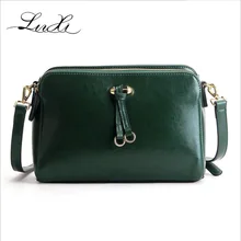 YILUNXI новые сумки из натуральной кожи темно-зеленые женские сумки модные Наплечные женские сумки маленькие Лоскутные сумки