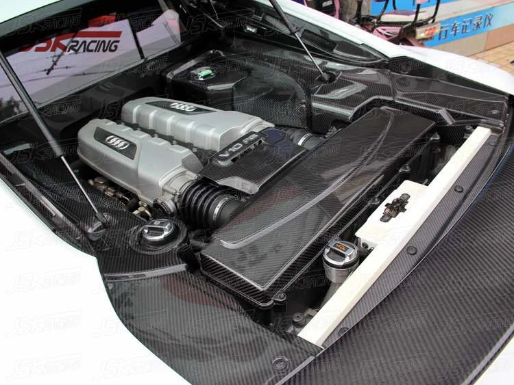 Нижний экран из углеродного волокна 2008 2015 (5 шт.) для AUDI R8 V8 V10 (JSKADR808012)|Амортизаторы|