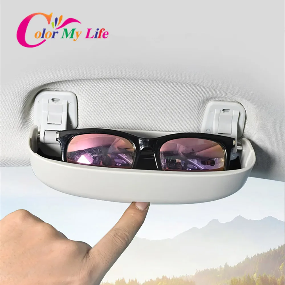 ABS Car Sunglasses Holder Glasses Case for Audi A4 B8 B9 A3 8V Q3 Q5 2013 -  2023 Interior Storage Box Accessories - AliExpress