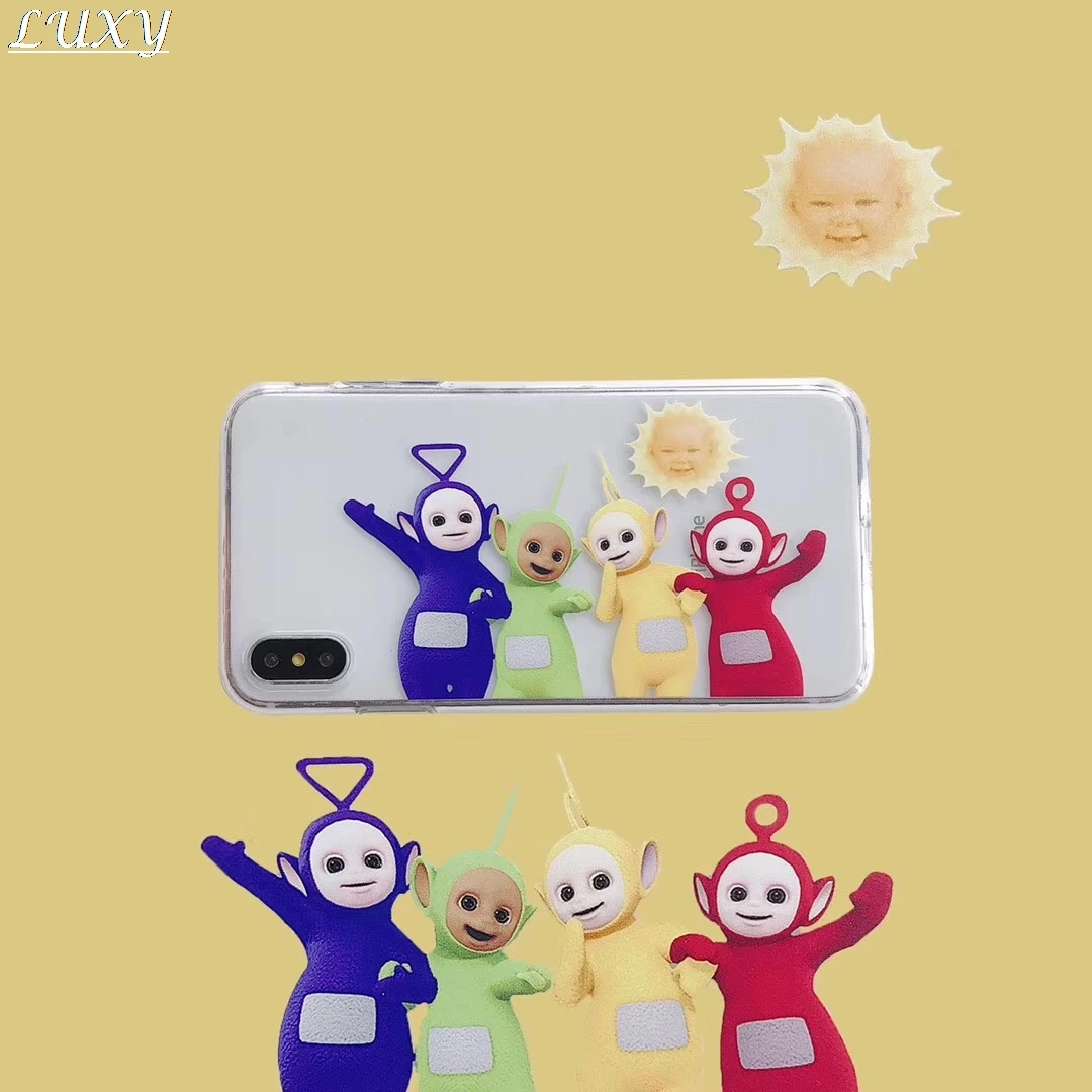 Teletubbies British baby cartoon Candy tpu Phone Case For Apple iPhone 11 PRO Max X XS XSMax 7 8 6 S Plus XR soft tpu Cover|Fitted Cases| - AliExpress