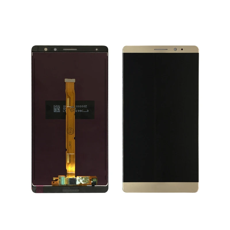 6," ЖК-дисплей для HUAWEI mate 8 рамка сенсорного ЖК-экрана дигитайзер Замена для HUAWEI mate 8 дисплей mate 8 дисплей NXT-L29 - Цвет: Gold no Frame