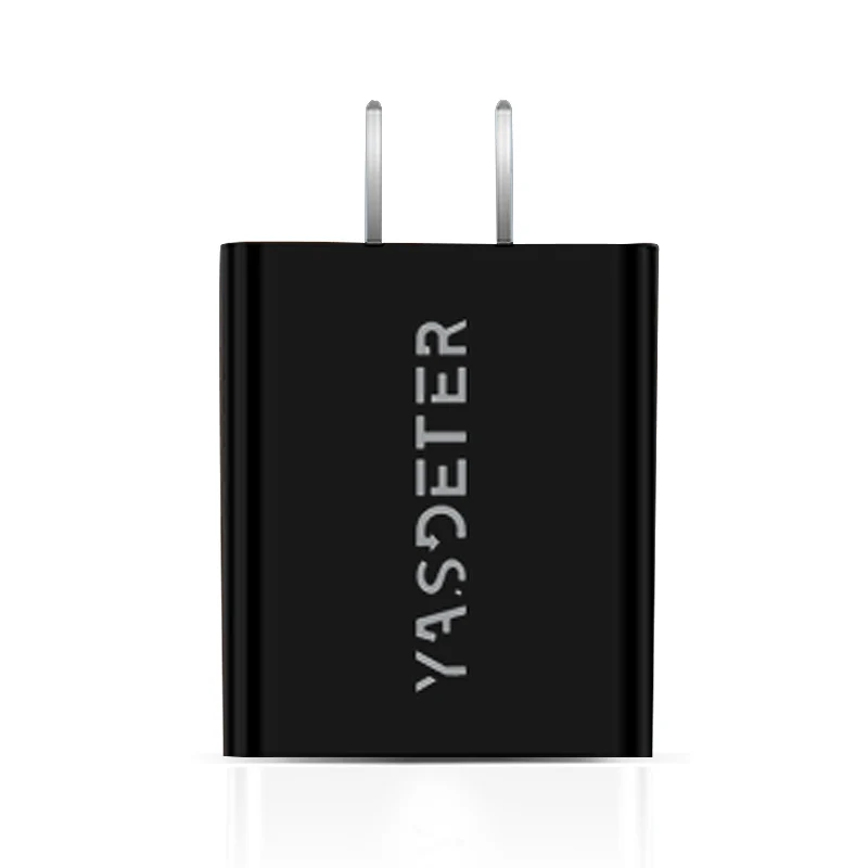 YASDETER 18 Вт быстрое зарядное устройство 3,0 usb Портативное быстрое зарядное устройство для samsung S10 S8 plus huawei mate 20 pro iPhone зарядное устройство для мобильного телефона - Тип штекера: US plug black
