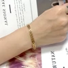New High Quality Beehive Shaped Design 18 K Stainless Steel Bracelets For Women Popular Minimalist Bangles Gold Color Jewelry 5