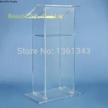 Прозрачный акриловый Подиум/на заказ. Акриловый подиум акриловый Подиум/плексигласовая кафедра. Акриловый подиум плексиглас