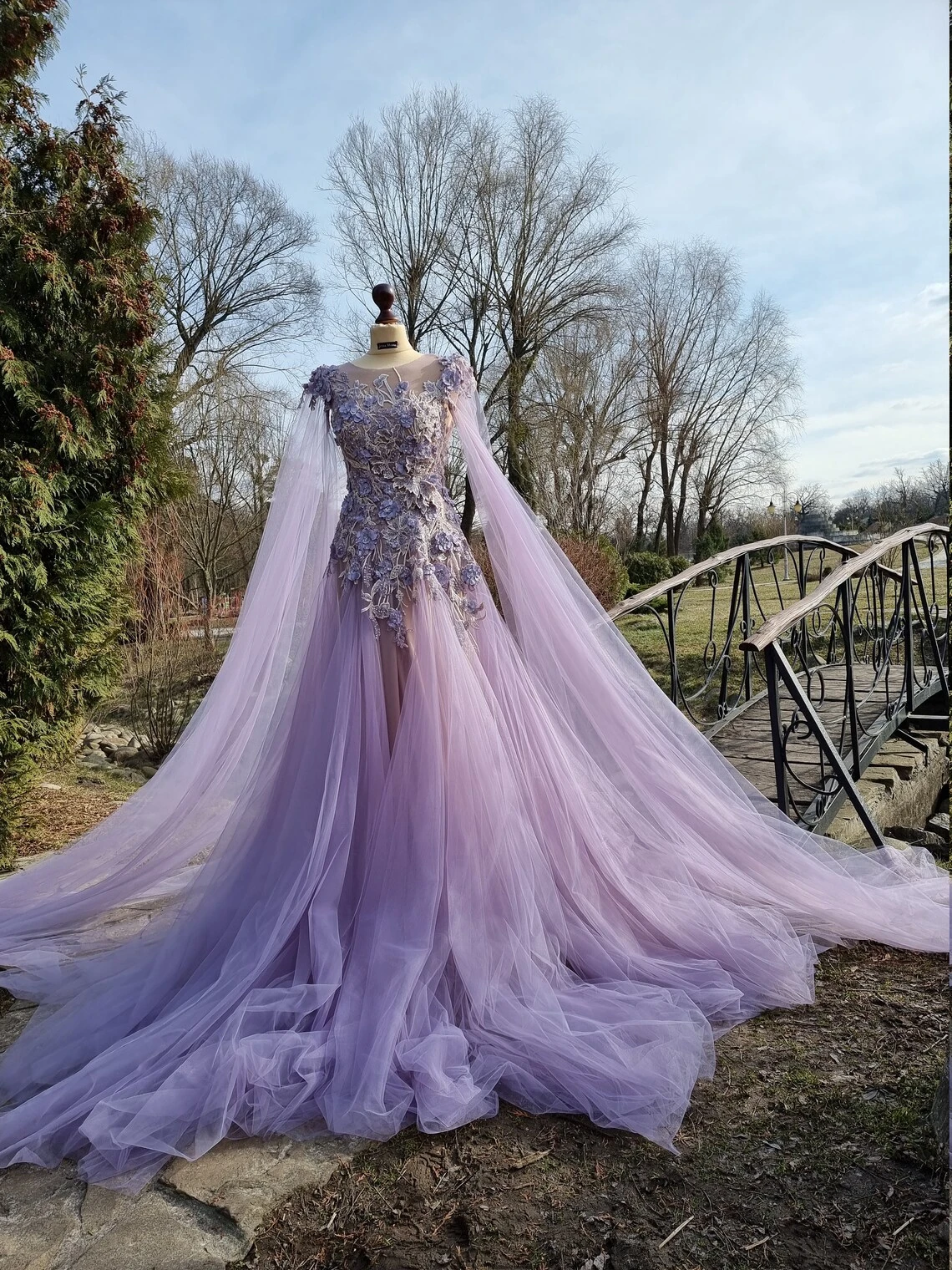 Purple Fairy Tale Wedding Dresses