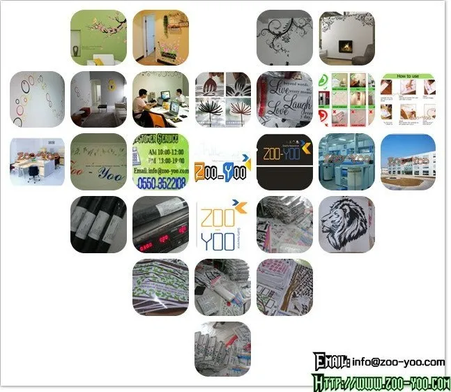 Lasmi-08 Innovation Living Room Background Wall Sticker Clock Wall Stickers Day Clock Stickers Decoration Clock Stickers