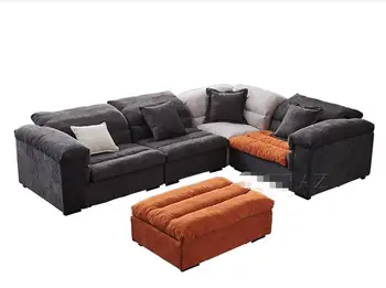 

Modern fabric sofa set living room sofa upholstery removable and washable sofa fabric