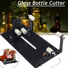 DIY Glass Bottle Cutter Square and Round Wine Beer Glass Sculptures Cutting Tool Manual Cutter for Glass Cutting Machine