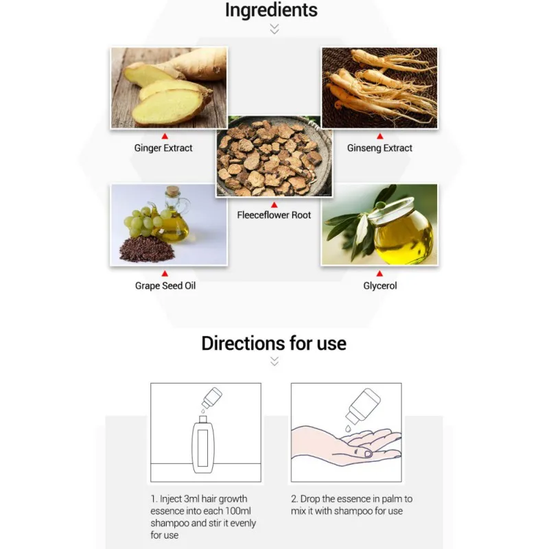 7 дней Уход за волосами, эссенция для роста, восстановление поврежденных волос, эфирное масло, продукты для выпадения волос