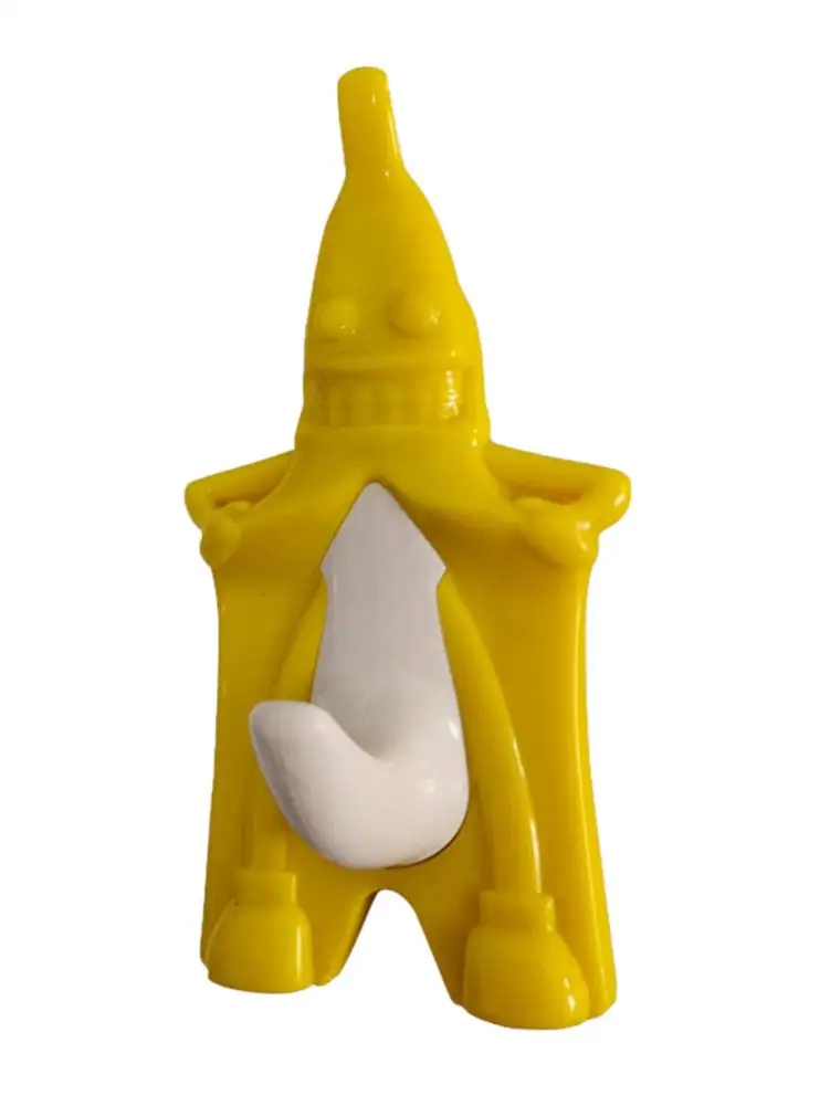 Banana Man Clothes Hook Funny Hook Up Creative Plastic Banana shaped