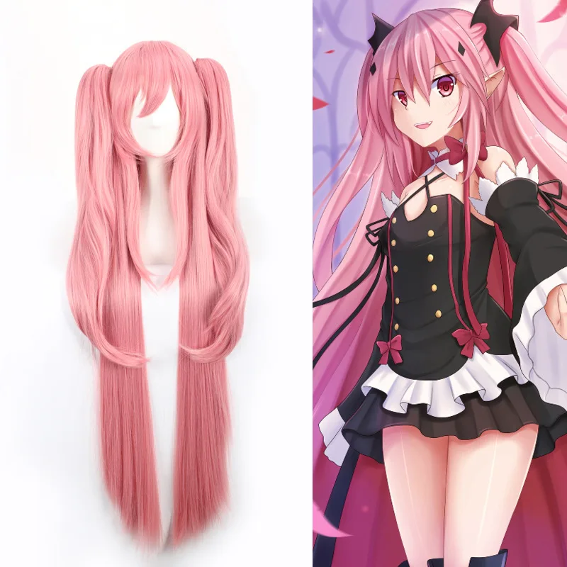 CAP Seraph of the end Owari no Seraph Krul Tepes Anime Cosplay Wig Ponytail
